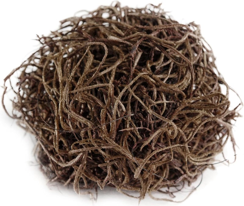 Super Moss (26956) Preserved Spanish Moss – Decorative Moss for Crafts, Potted Plants, Fairy Gardens, Vase Filler, Floral Arrangements & Indoor/Outdoor Garden Projects, 120 Cu in, Coffee - Image 2